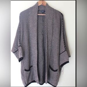 Splendid open front sweater with pockets